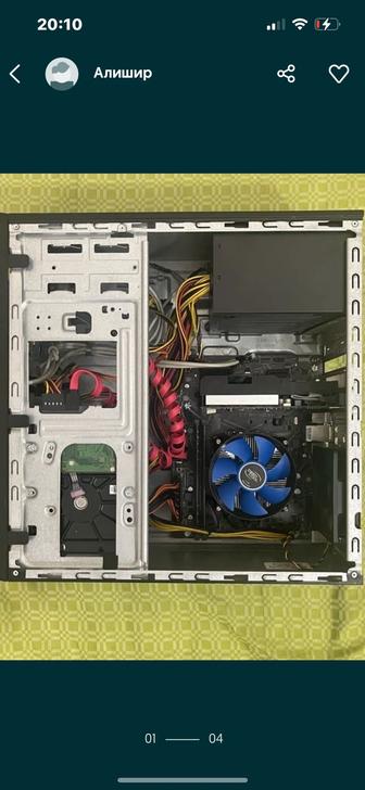 Компьютер gigabyte h410m s2 v3, i5 10400f, 8gb RAM, OC и драйвера