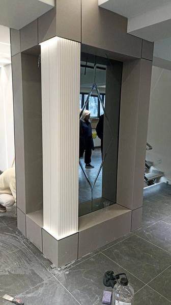 Установка плинтуса ламинат