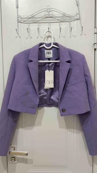 Кроп пиджак Zara новый