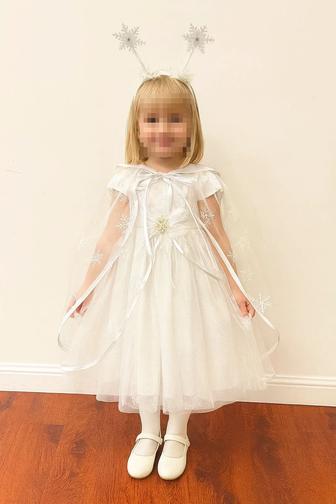 Новый костюм Снежинки для девочки