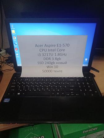 Acer Aspire e1-570 i3-3217U