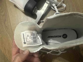 детские коньки Nordway белые