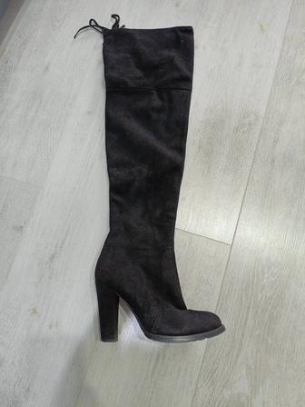 Продам зимние сапоги ботфорты