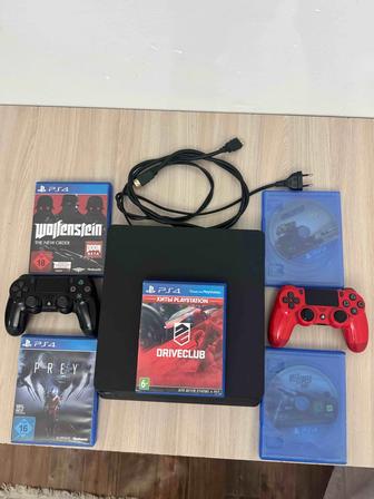 Пс4 слим 1тб