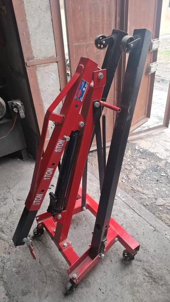 Гаражный гидравлический кран KINGFORCE 1.6 т (модель 11160)