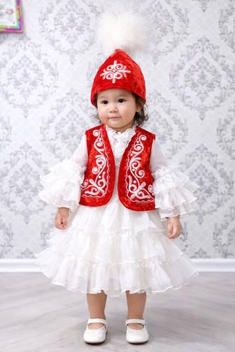 Прокат казахских нацкостюмов для девочек