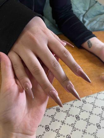 Маникюр , наращивание ногтей, педикюр на дому