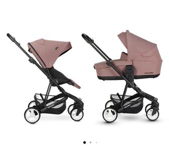 Коляска универсальная 2 в 1 Easywalker Charley desert pink