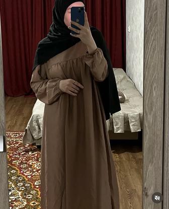 Платье женское мусульманское длинное