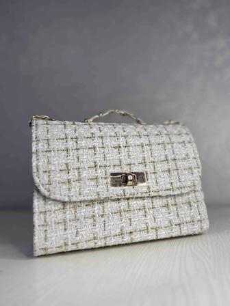 Твидовая сумка