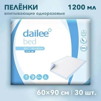 Впитывающие пеленки Daliee Bed Plus 9060 см, 30 шт