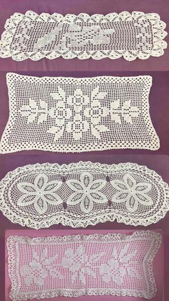 Ручная вязка салфеток