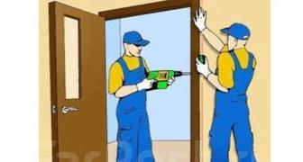 Установка дверей