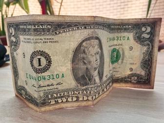 2 доллар купюра