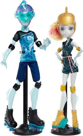 Куклы Monster High Лагуна Блю и Гил Вебер
