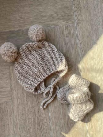 Детские вязаные комплекты