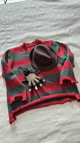 Новогодний костюм. Новый год. Образ Фредди Крюгера