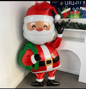 Надувной шар Дед мороз
