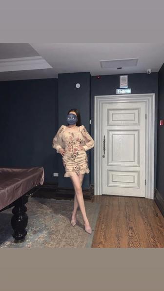 Нежное платье