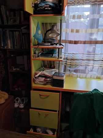 Детский шкаф со столом