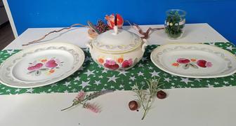 Продам супницу и тарелки