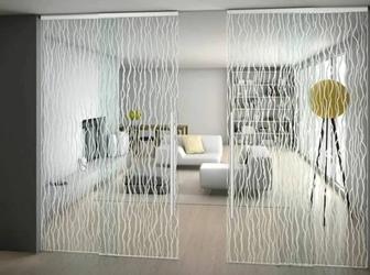 Установка перегородок из стекла