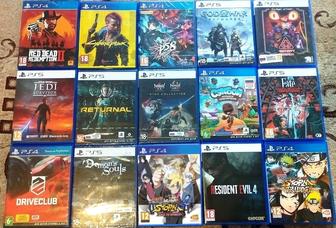 Разные игры на ps5/ps4