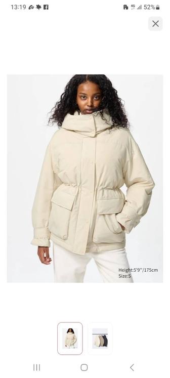 Продам парку Uniqlo XL