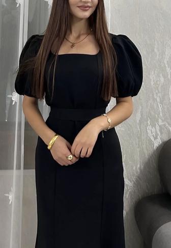 Вечернее платье черное