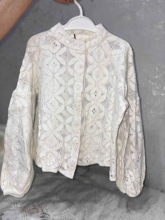 Детская ажурная блузка