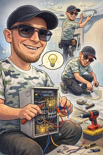 Ремонт квартир, натяжные потолки ,откачка воды,кафель,покраска