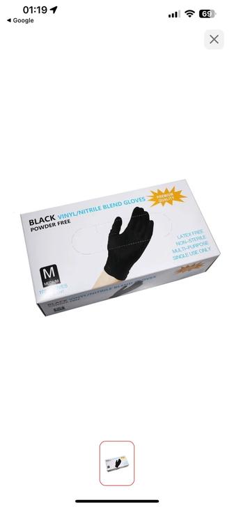 Перчатки Wally plastic неопудреные