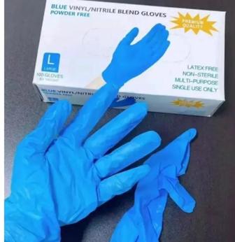 Перчатки Wally plastic неопудреные