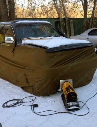 Отогрев легковой и грузовой техники