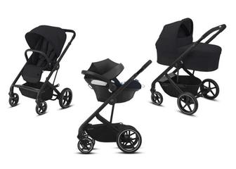 Коляска 3 в 1 Cybex Balios S Lux Deep Black