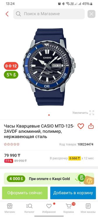 Часы мужские наручные Casio