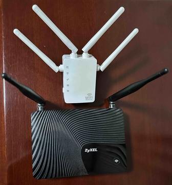 Модем ZyXEL Keenetic DSL Wi-Fi repeater