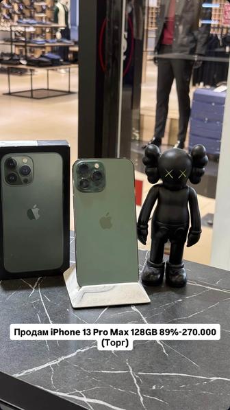 Продам iPhone 13 Pro Max 128GB 89%-250.000тг
