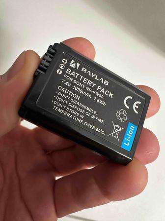 Аккумулятор Raylab для камер Sony NP-FW50