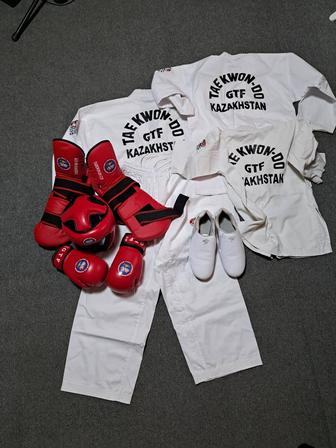 Кимоно и амуниция тэквондо гтф