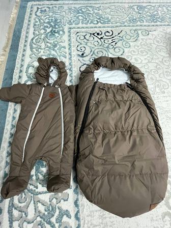 Детский комбинезонконверт в отличном состоянии