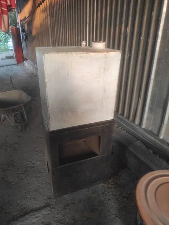 Газовая печь для бани 120л