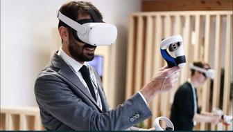 Аренда VR очков на мероприятия прокат Meta Quest 3 VR виар шлем