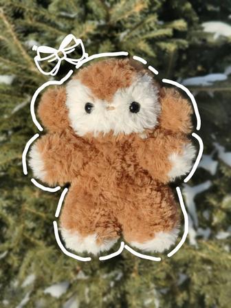 Вязанные игрушки/ подарок/ новогодний подарок