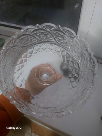 Ваза хрусталь