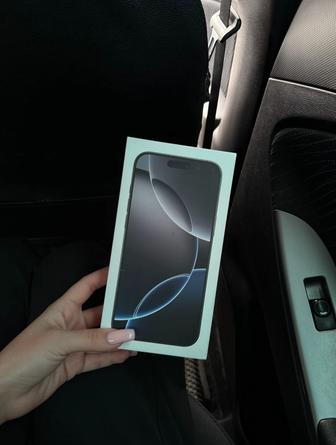 СРОЧНО iPhone 16 Pro Max 256 ГБ Черный 100% аккумулятор Цикл 138