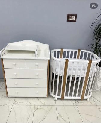 Продам детский манеж и комод