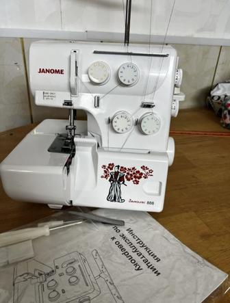 Janome оверлок машина