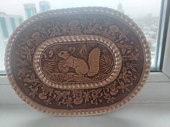 Тарелочка из бересты