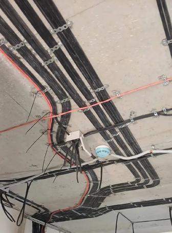 Полный электро монтаж в квартирах,домах.